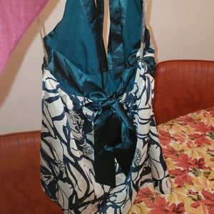 Dressy halter top